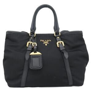 Prada Nylon Handbag Black